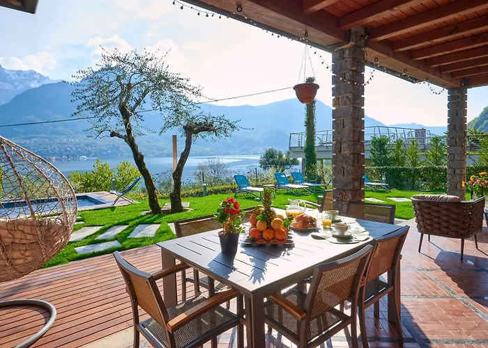 Vittoria With Private Heated Pool & Shared Sauna - Bellagio Village * Oliveto Lario