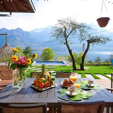 Vittoria With Private Heated Pool & Shared Sauna - Bellagio Village Villa Oliveto Lario